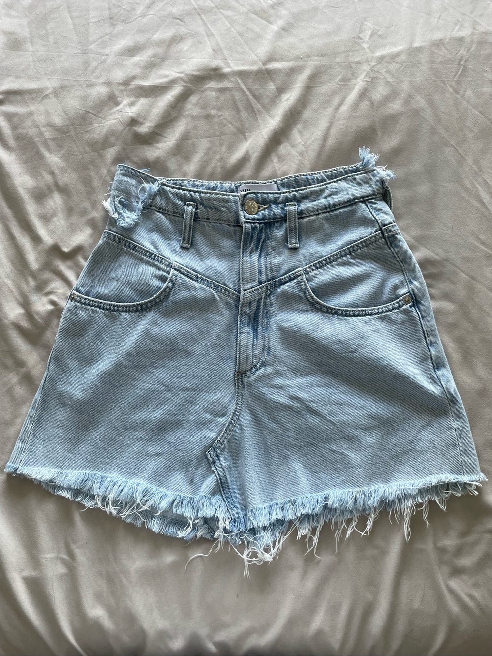 Zara Light Blue Denim skirt